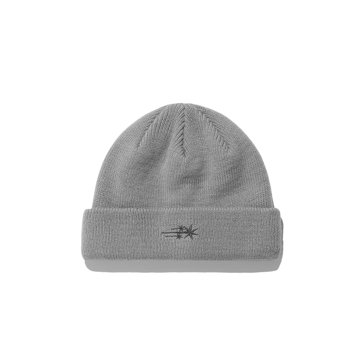 MS_3STAR LOGO BEANIE GREY